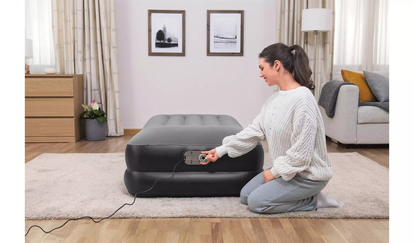 Bestway Tritech Single Air Bed with Built-in Pump